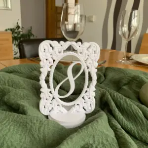 Schild - Tischnummern #8