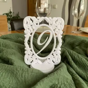 Schild - Tischnummern #9