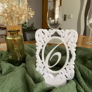 Schild - Tischnummern #6